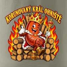 Korunovaný král ohniště