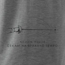 Nejsem pozdě. čekám na správné tempo.