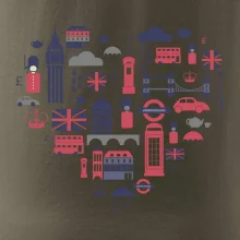 Anglie symboly srdce