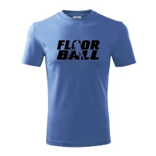 Floorball nápis rovný