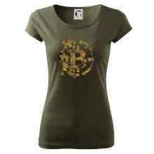 Logo bitcoin puzzle Logo bitcoin puzzle