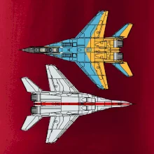 Mig 29 Fulcrum ze spoda a ze zhora