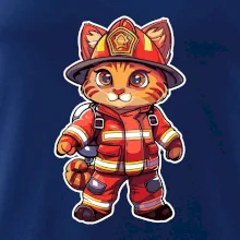 Malý hasič - kocour