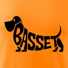 Basset nápis v těle