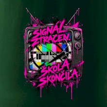 SIGNÁL ZTRACEN. ŠKOLA SKONČILA.