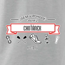 Jsem v pohodě jsem z ... (vlastní název a jméno)