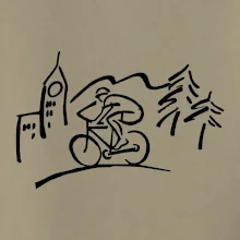 Cyklista na výletě