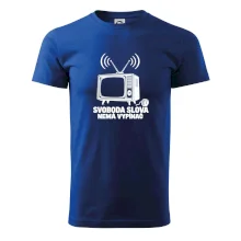 Svoboda slova nemá vypínač retro televize