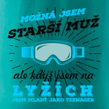 Lyže - možná jsem starší muž