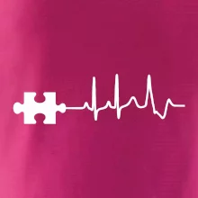 EKG puzzle rozpojené