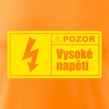 Pozor vysoké napětí