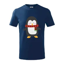 Tučňák se šálou