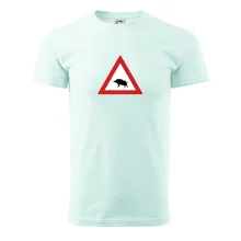 Dopravní značka - Pozor divočák