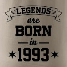 Legends are born in 1993