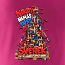 Nikdy nemáš dost svěrek - vysoká věž truhlářských svěrek
