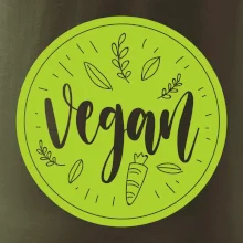 Vegan zelenina v kruhu