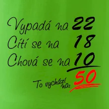 Vypadá, cítí se, chová se - 50 let Vypadá, cítí se, chová se - 50 let