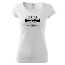 Máma - úřední hodiny