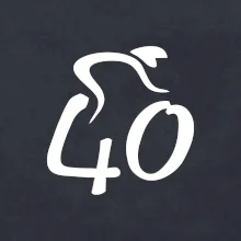 Cyklista slaví čtyřicítku (40)