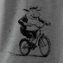 Tlustá kráva na kole