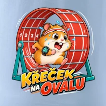 Běžecký křeček na oválu