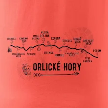 Profil Orlických hor Profil Orlických hor