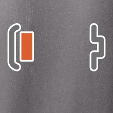 Rodinná trika - baterie maminka