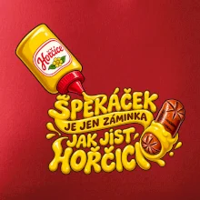 Špekáček je jen záminka jak jíst hořčici