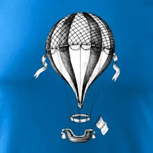 Horkovzdušný balón  kreslený