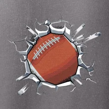 Americký fotbal míč v triku