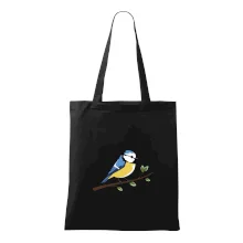 Sýkorka modřinka na větvi