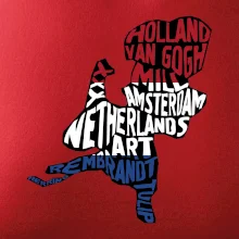 Mapy - názvy měst - Nizozemí