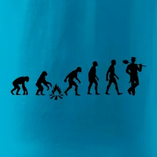 Evoluce kominík v klobouku