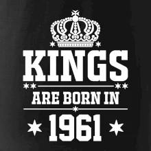 Kings are born in 1961