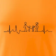 EKG rodina - kluk holka