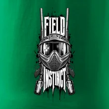 Černobílá maska field instinct paintball