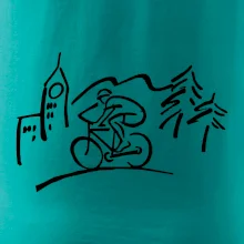 Cyklista na výletě