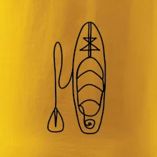 Paddleboard jedním tahem