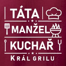Táta manžel kuchař král grilu