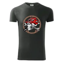 Lebka biker opravář