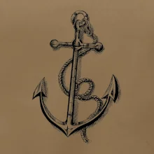 Kotva kreslená tužkou