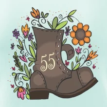 Stará bota 55