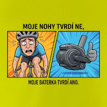 Moje nohy tvrdí NE, moje baterka tvrdí ANO