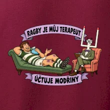 Ragby je můj terapeut, účtuje modřiny