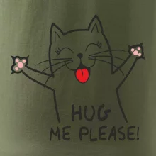 Kočka hug me please