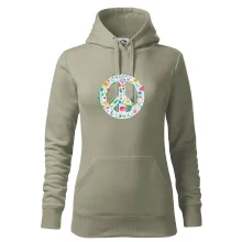 Peace and love symbol