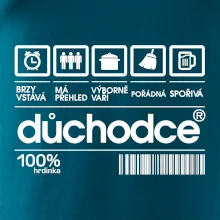 Čárový kód důchodce