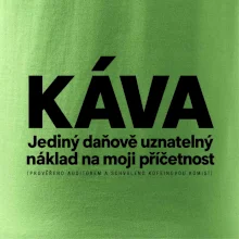 Káva daňově uznatelný náklad na příčetnost