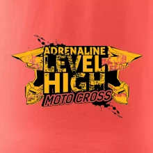 Motocross adrenaline level high