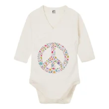 Peace symbol lístečky